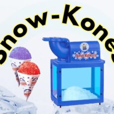 snow cone machine rentals